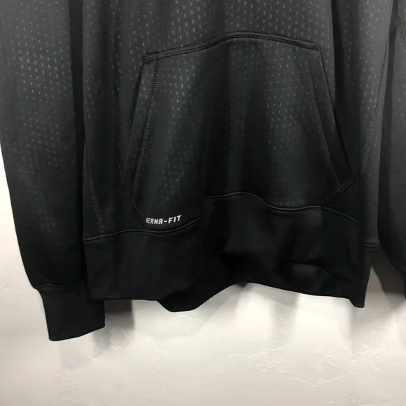 Nike NFL New Orleans Saints black hooded sweatshirt size large - Picture 4 of 12